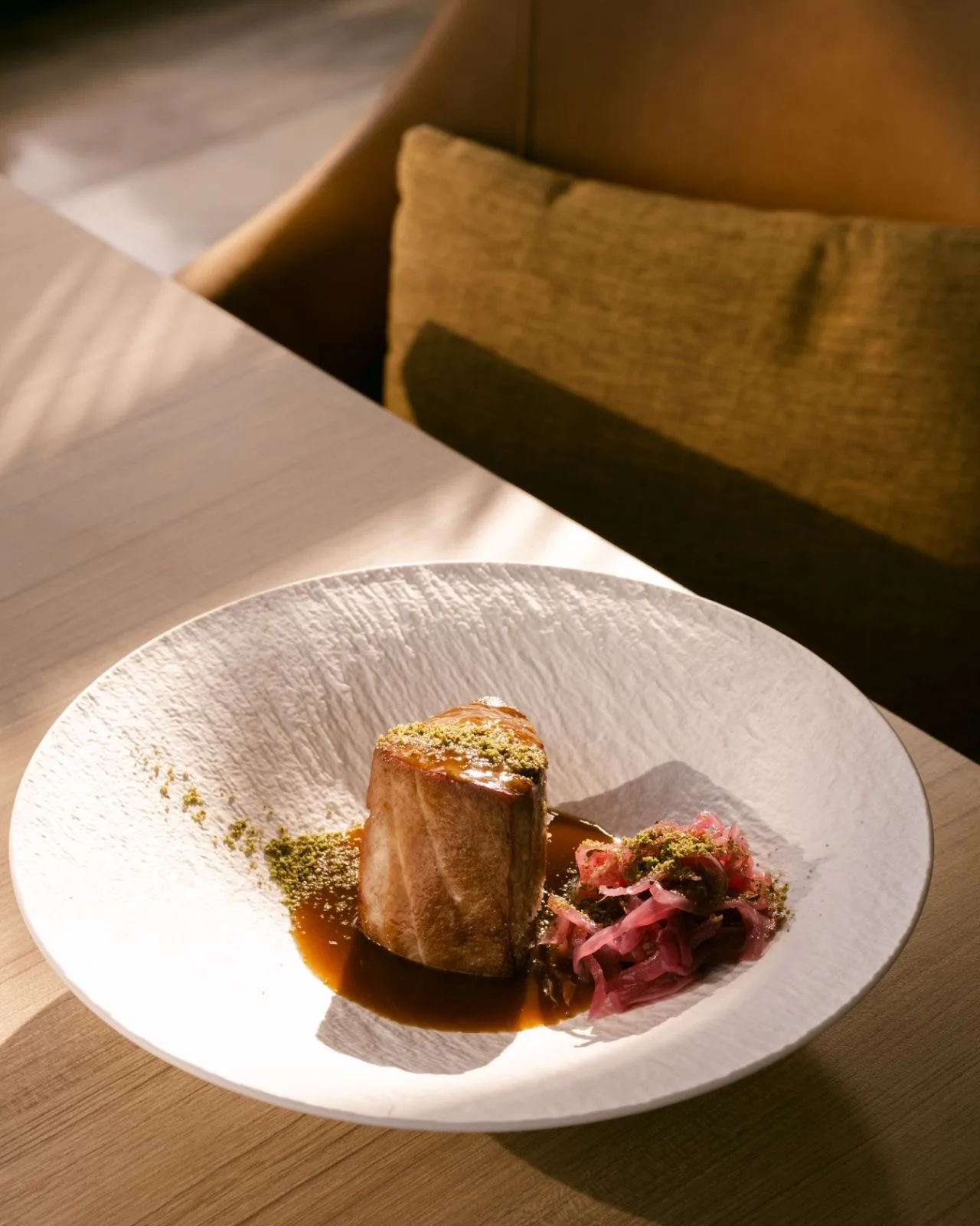 Un piatto del Ristorante Bacco